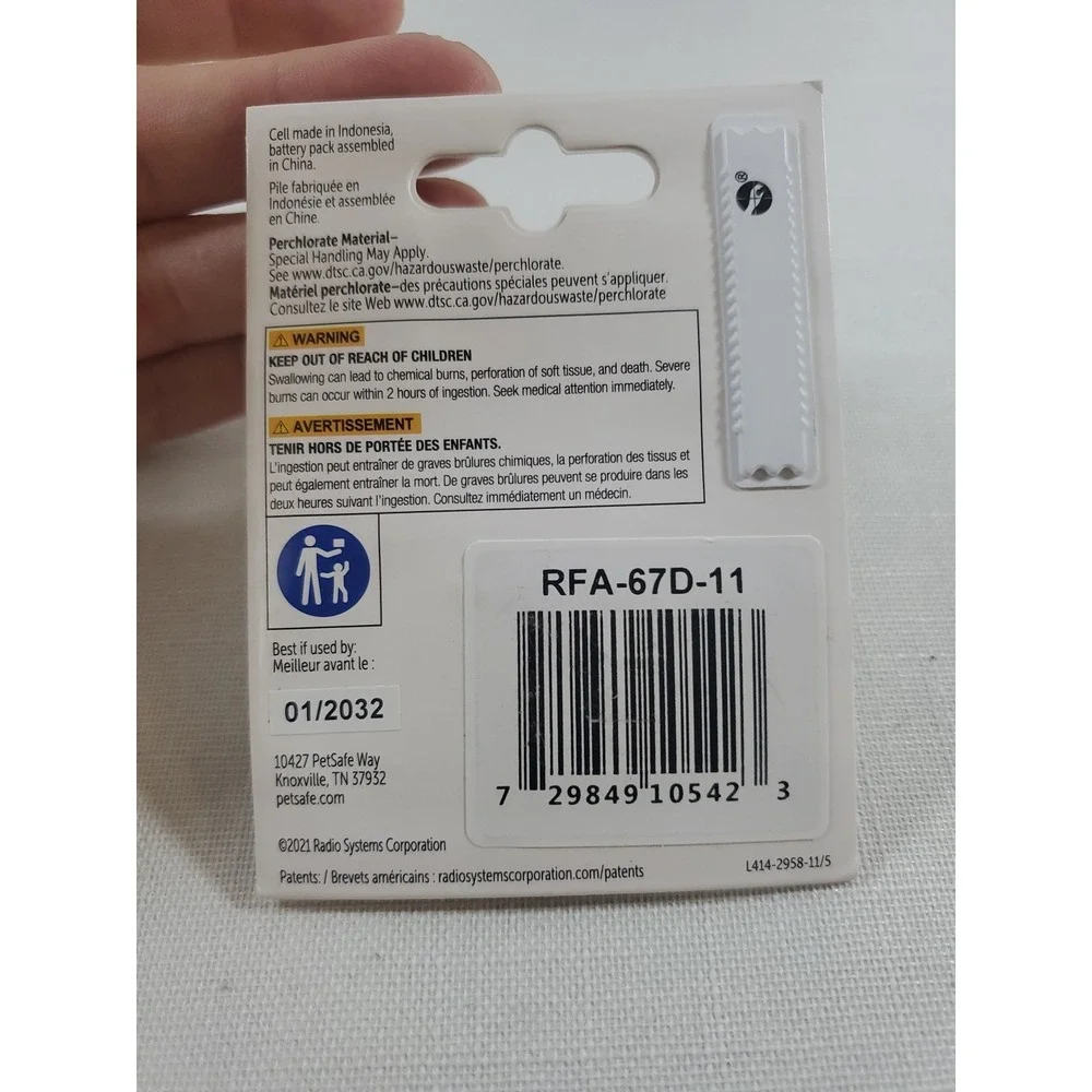 PetSafe RFA-67 / RFA-67D-11 6 Volt Battery Module 2 Pack - Brand New/Sealed